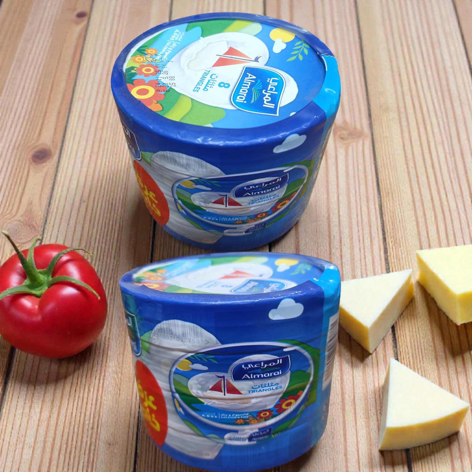 Almarai triangle cheese